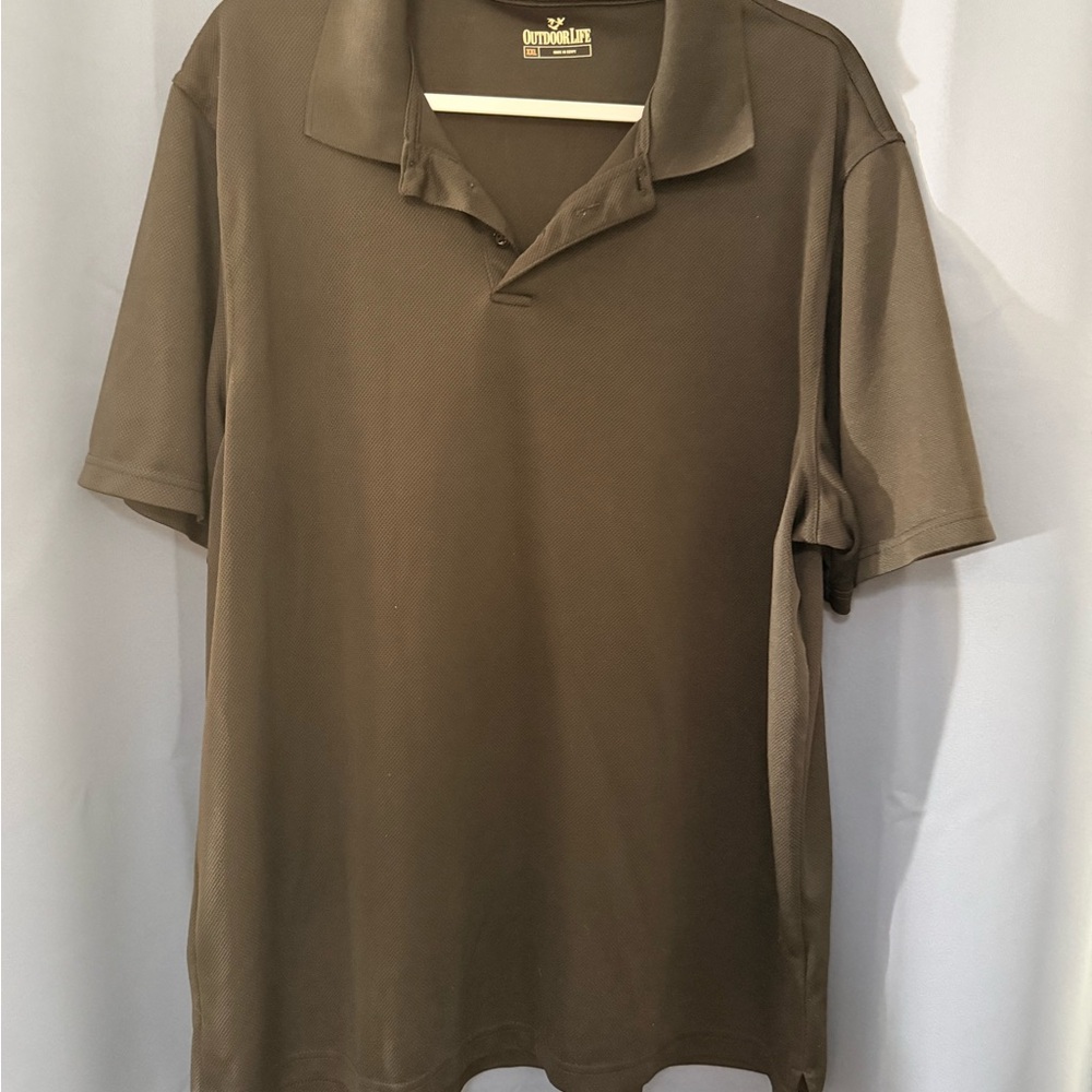 Outdoor Life Men's Polo Shirt - Black